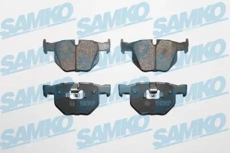 Гальмівні колодки, дискове гальмо (набір) SAMKO 5SP1472