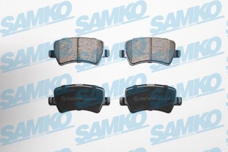 Тормозные колодки, дисковый тормоз.) SAMKO 5SP1474 (фото 1)