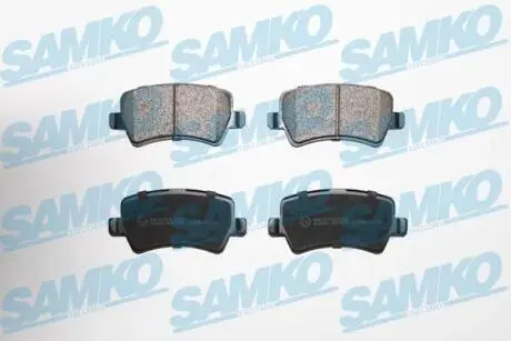 Гальмівні колодки, дискове гальмо (набір) SAMKO 5SP1474