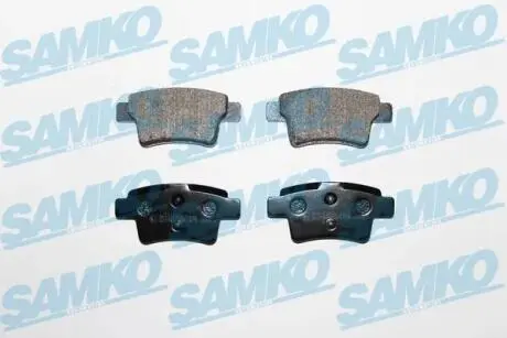 Гальмівні колодки, дискове гальмо (набір) SAMKO 5SP1475