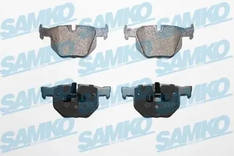 Гальмівні колодки, дискове гальмо (набір) SAMKO 5SP1476