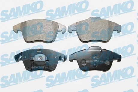 Тормозные колодки, дисковый тормоз.) SAMKO 5SP1480 (фото 1)