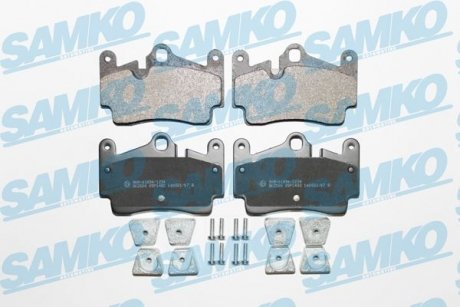Тормозные колодки, дисковый тормоз.) SAMKO 5SP1482