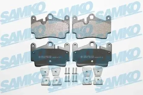 Тормозные колодки, дисковый тормоз.) SAMKO 5SP1482