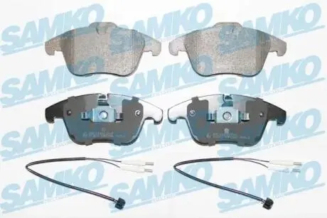 Тормозные колодки, дисковый тормоз.) SAMKO 5SP1486A