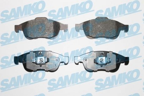 Тормозные колодки, дисковый тормоз.) SAMKO 5SP1493 (фото 1)