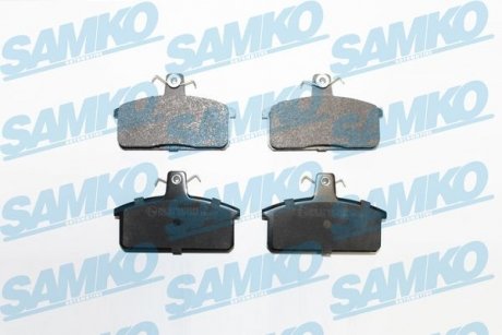 Тормозные колодки, дисковый тормоз.) SAMKO 5SP1498 (фото 1)