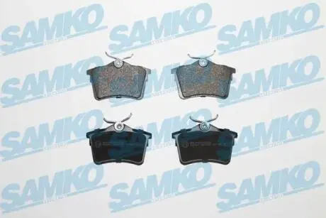 Гальмівні колодки, дискове гальмо (набір) SAMKO 5SP1500