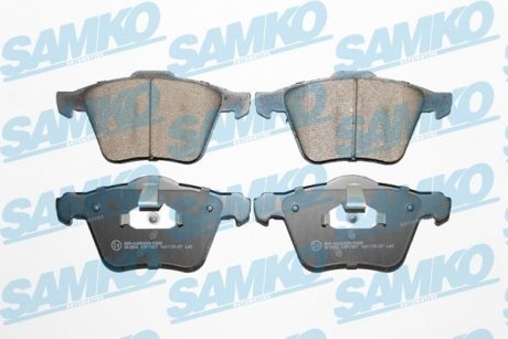 Тормозные колодки, дисковый тормоз.) SAMKO 5SP1507 (фото 1)