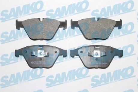 Тормозные колодки, дисковый тормоз.) SAMKO 5SP1509 (фото 1)