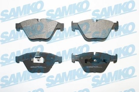 Тормозные колодки, дисковый тормоз.) SAMKO 5SP1510 (фото 1)