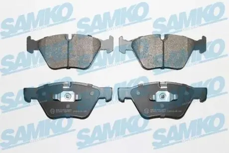 Гальмівні колодки, дискове гальмо (набір) SAMKO 5SP1511