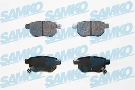 Гальмівні колодки, дискове гальмо (набір) SAMKO 5SP1530
