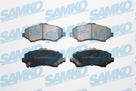Тормозные колодки, дисковый тормоз.) SAMKO 5SP1549 (фото 1)