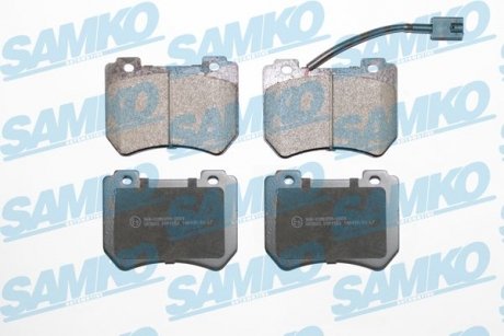 Тормозные колодки, дисковый тормоз.) SAMKO 5SP1552 (фото 1)