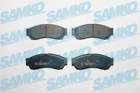 Комплект передних тормозных колодок SAMKO 5SP1553