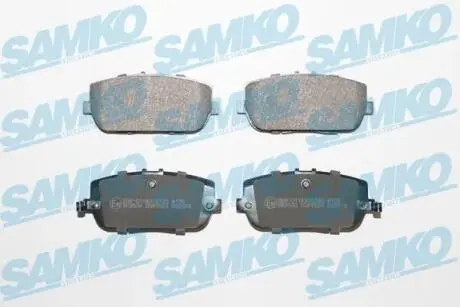 Гальмівні колодки, дискове гальмо (набір) SAMKO 5SP1554