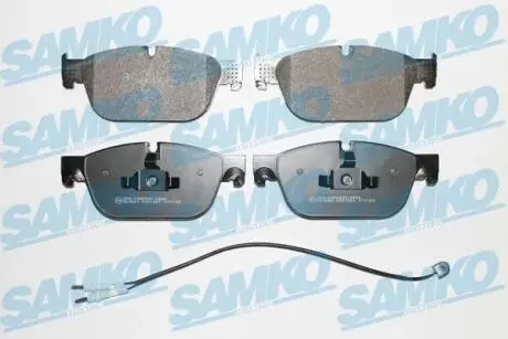 Гальмівні колодки, дискове гальмо (набір) SAMKO 5SP1561A
