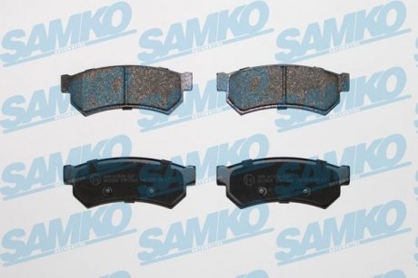 Тормозные колодки, дисковый тормоз.) SAMKO 5SP1564 (фото 1)