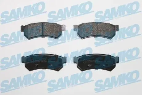Гальмівні колодки, дискове гальмо (набір) SAMKO 5SP1564