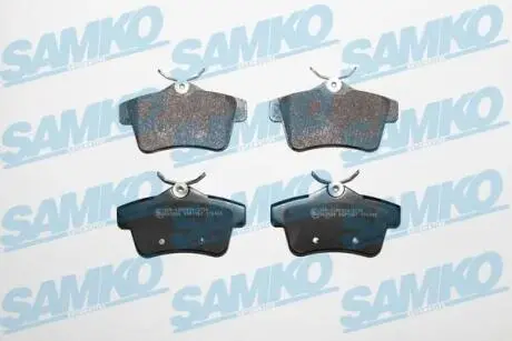 Гальмівні колодки, дискове гальмо (набір) SAMKO 5SP1567