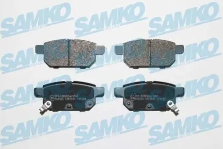 Гальмівні колодки, дискове гальмо (набір) SAMKO 5SP1571