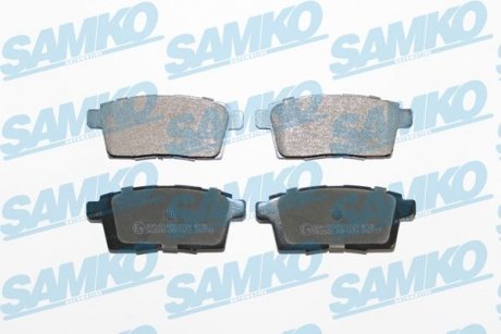 Тормозные колодки, дисковый тормоз.) SAMKO 5SP1572 (фото 1)