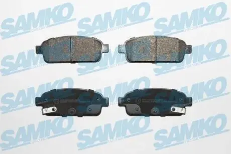 Гальмівні колодки, дискове гальмо (набір) SAMKO 5SP1575