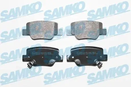 Гальмівні колодки, дискове гальмо (набір) SAMKO 5SP1576