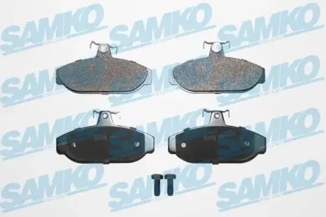 Тормозные колодки, дисковый тормоз.) SAMKO 5SP157