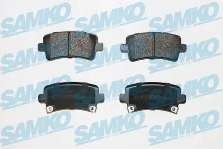 Гальмівні колодки, дискове гальмо (набір) SAMKO 5SP1584