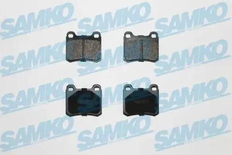 Гальмівні колодки, дискове гальмо (набір) SAMKO 5SP158