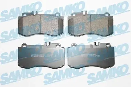 Гальмівні колодки, дискове гальмо (набір) SAMKO 5SP1592