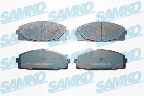 Гальмівні колодки, дискове гальмо (набір) SAMKO 5SP1595