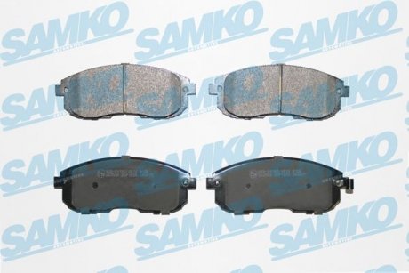 Тормозные колодки, дисковый тормоз.) SAMKO 5SP1605 (фото 1)