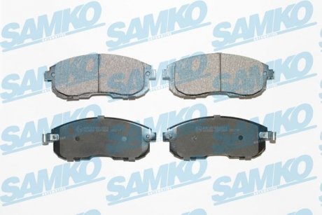 Тормозные колодки, дисковый тормоз.) SAMKO 5SP1606 (фото 1)