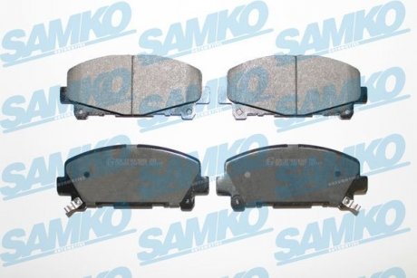 Тормозные колодки, дисковый тормоз.) SAMKO 5SP1607 (фото 1)