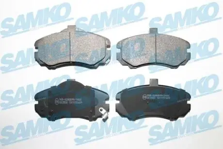Тормозные колодки, дисковый тормоз.) SAMKO 5SP1609