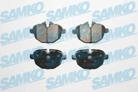 Гальмівні колодки, дискове гальмо (набір) SAMKO 5SP1618
