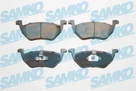 Гальмівні колодки, дискове гальмо (набір) SAMKO 5SP1620