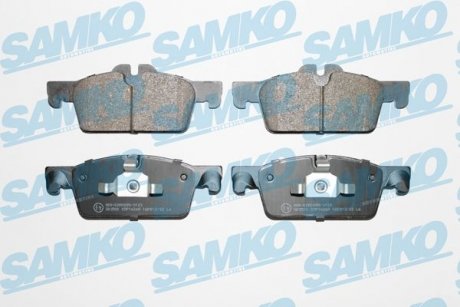 Тормозные колодки, дисковый тормоз.) SAMKO 5SP1626 (фото 1)