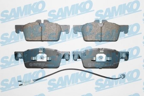 Тормозные колодки, дисковый тормоз.) SAMKO 5SP1626A (фото 1)