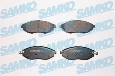 Гальмівні колодки, дискове гальмо (набір) SAMKO 5SP1629