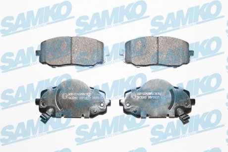 Тормозные колодки, дисковый тормоз.) SAMKO 5SP1633