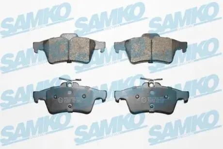 Тормозные колодки, дисковый тормоз.) SAMKO 5SP1637