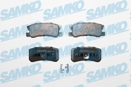 Тормозные колодки, дисковый тормоз.) SAMKO 5SP1639 (фото 1)