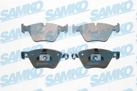 Тормозные колодки, дисковый тормоз.) SAMKO 5SP1641 (фото 1)
