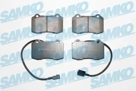 Тормозные колодки, дисковый тормоз.) SAMKO 5SP1665