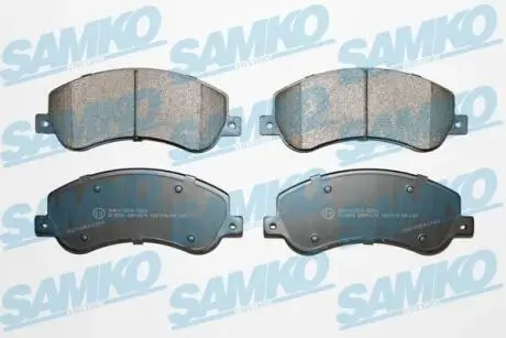 Гальмівні колодки, дискове гальмо (набір) SAMKO 5SP1679
