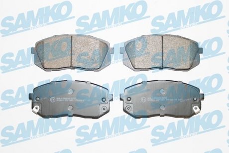 Тормозные колодки, дисковый тормоз.) SAMKO 5SP1689 (фото 1)